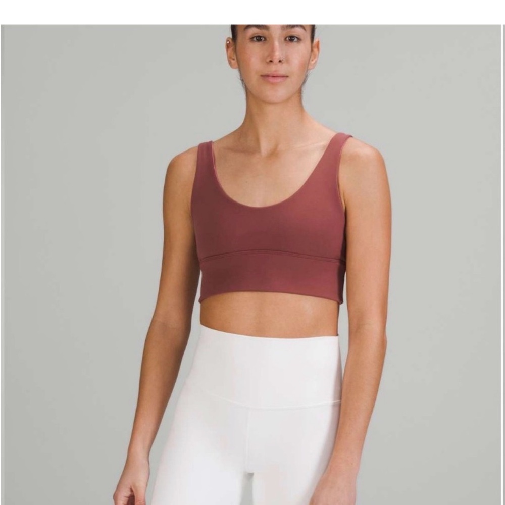 Lululemon Brown Ribbed reversible Sports Bra Size 4 - Picture 5 of 7